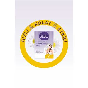 SESU TÜY SARATICI KREM-