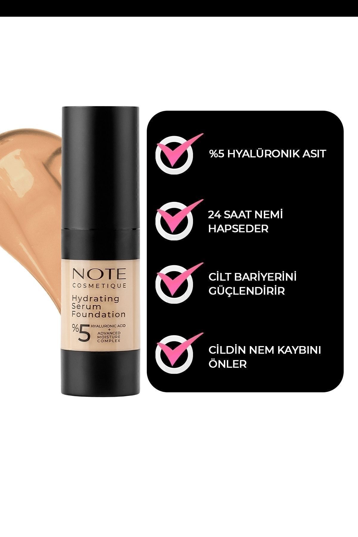 NOTE HYDRATİNG SERUM FONDÖTEN NO.200-