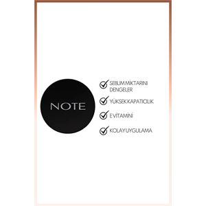 NOTE CREAM POWDER MEDIUM BEİGE PUDRA NO.03-