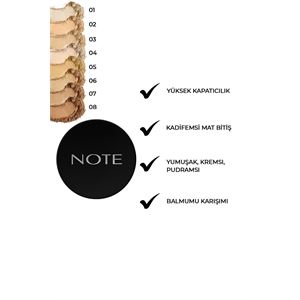 NOTE COMPACT POWDER SAND FONDÖTEN NO.04-