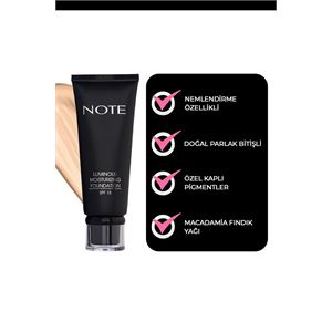 NOTE  LUMİNOUS MOİSTURİZİNG NATURAL BEİGE NO.04 FONDÖTEN-