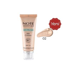 NOTE ANTİ BLEMİSH BB CREAM LİGHT BEİGE 02-