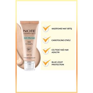 NOTE ANTİ BLEMİSH BB CREAM NATURAL BEİGE 03-