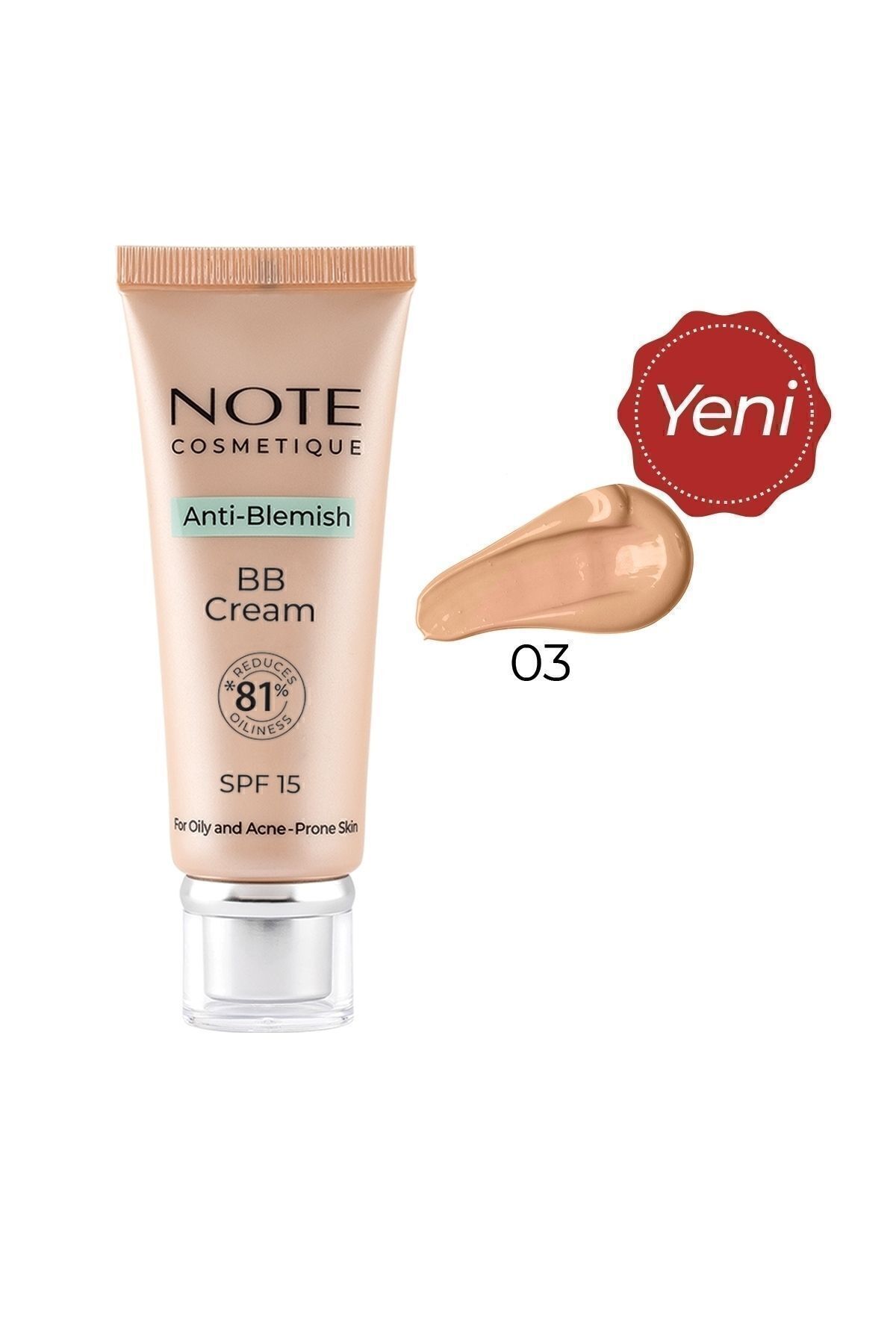 NOTE ANTİ BLEMİSH BB CREAM NATURAL BEİGE 03-