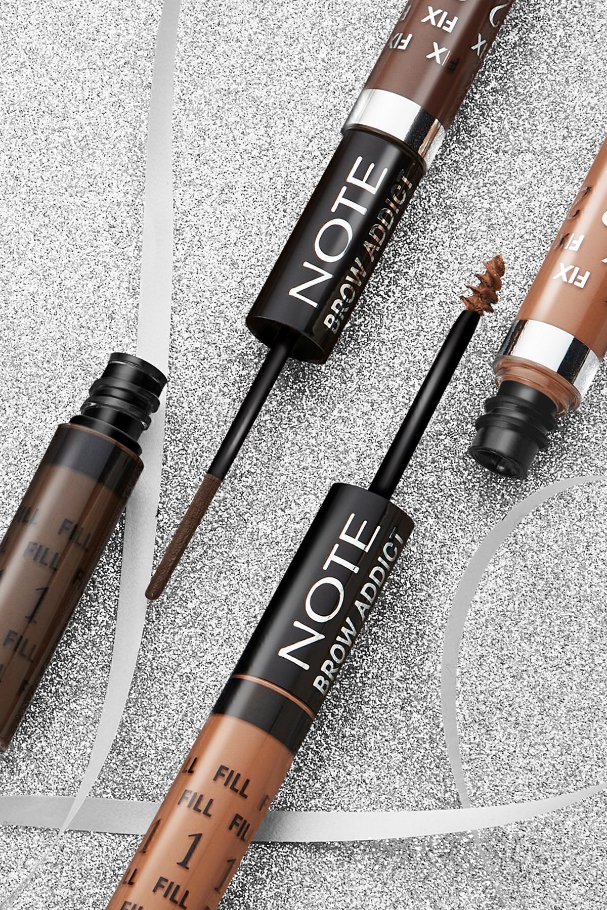 NOTE BROW ADDICT TINT&SHAPING GEL LIGHT BROWN 02 KAŞ MASKARASI-