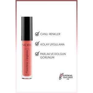 NOTE FLAWLESS LIPGLOSS TASTY CANDY NO.06-