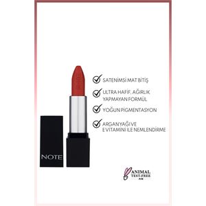 NOTE MATTEVER LIPSTICK DRESS RED 17 RUJ-