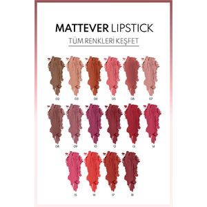 NOTE MATTEVER LIPSTICK SUNSET PARTY  RUJ-