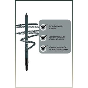 NOTE SMOKEY GÖZ KALEMİ GREEN 03-