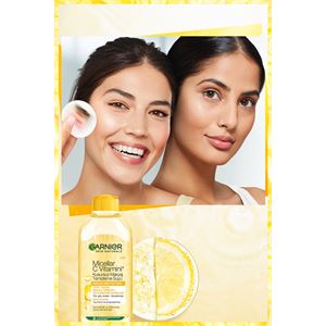 GARNİER MİCELLAR C VİTAMİNİ KUSURSUZ MAKYAJ TEMİZLEME SUYU 400ML-