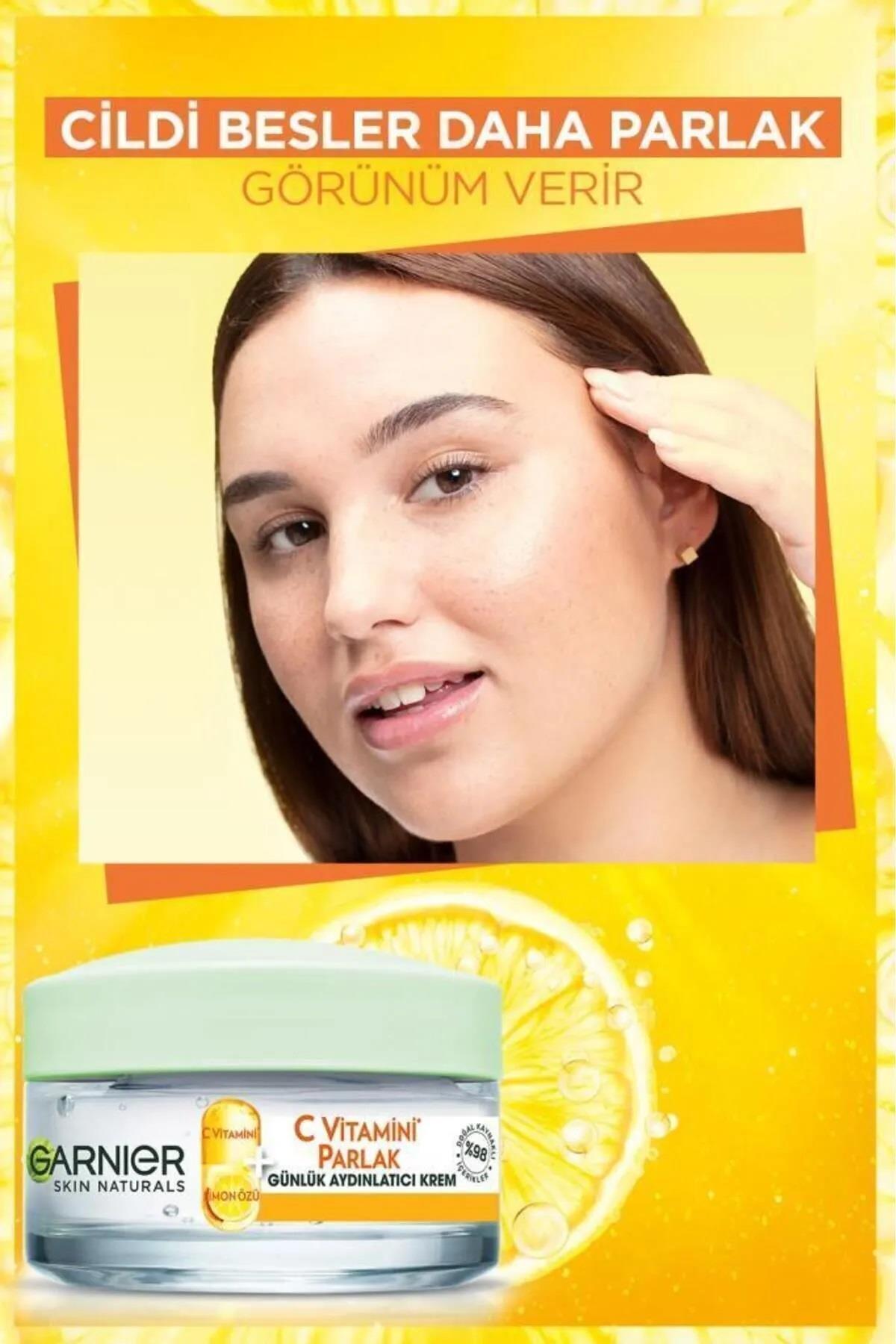Garnier C Vitamini Parlak Günlük Aydınlatıcı Krem-