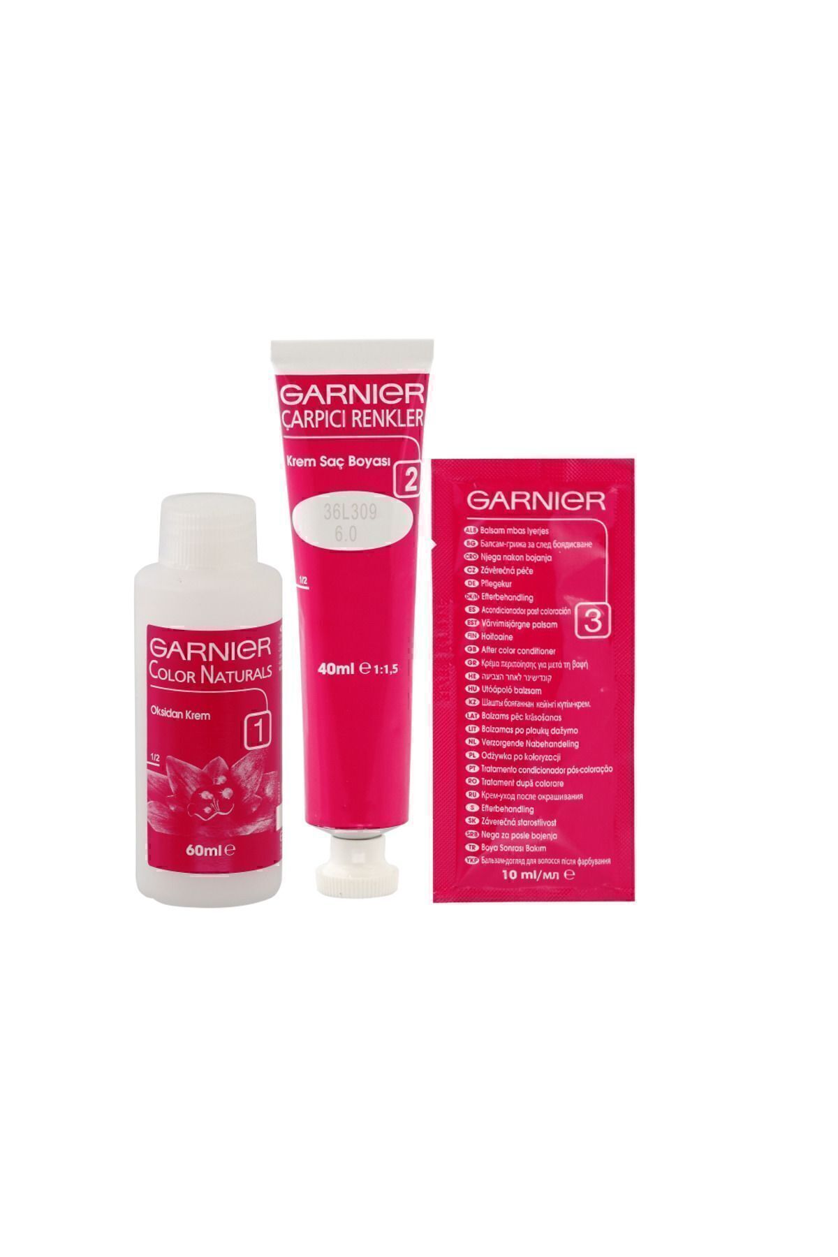 Garnier Saç byası Çrpıcı Rnklr 6.0 Yoğn Koyu Kumrl-