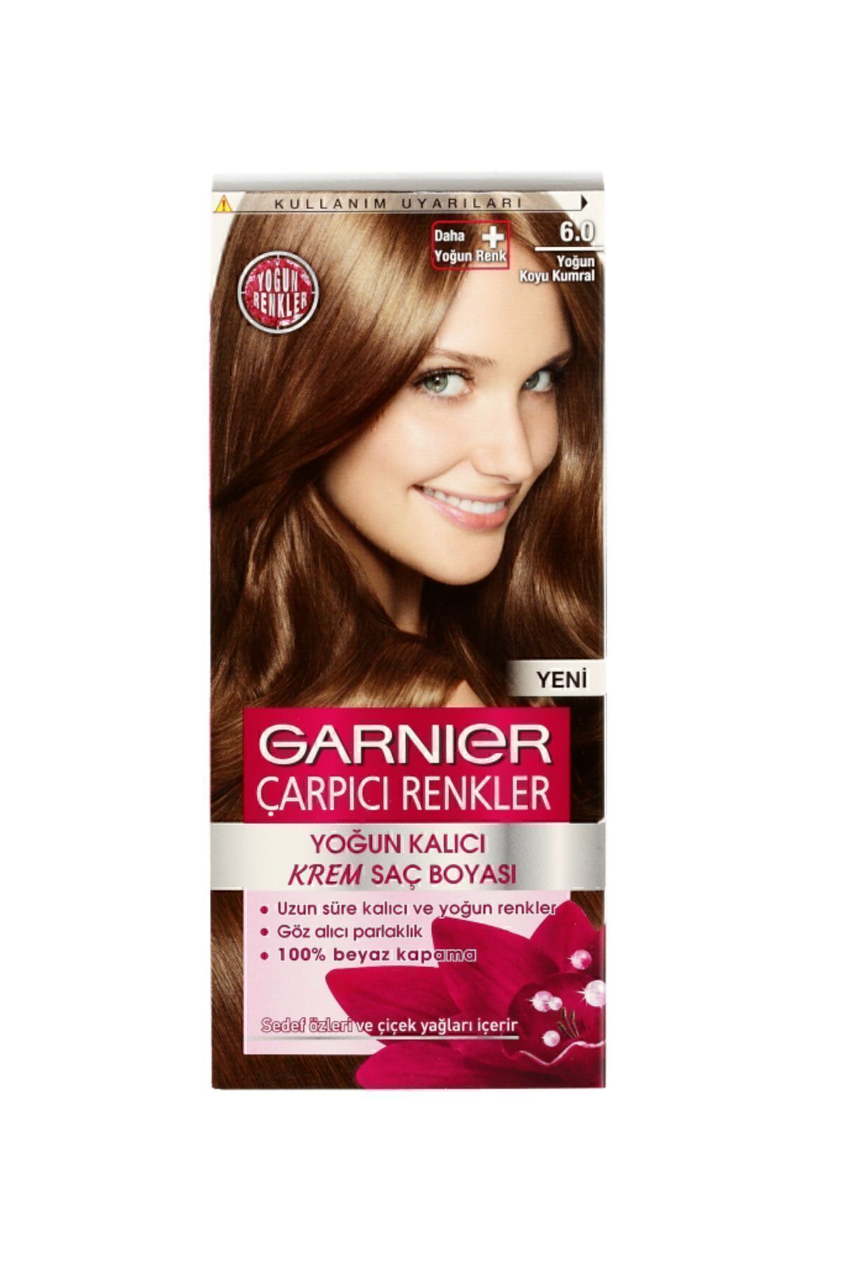 Garnier Saç byası Çrpıcı Rnklr 6.0 Yoğn Koyu Kumrl-