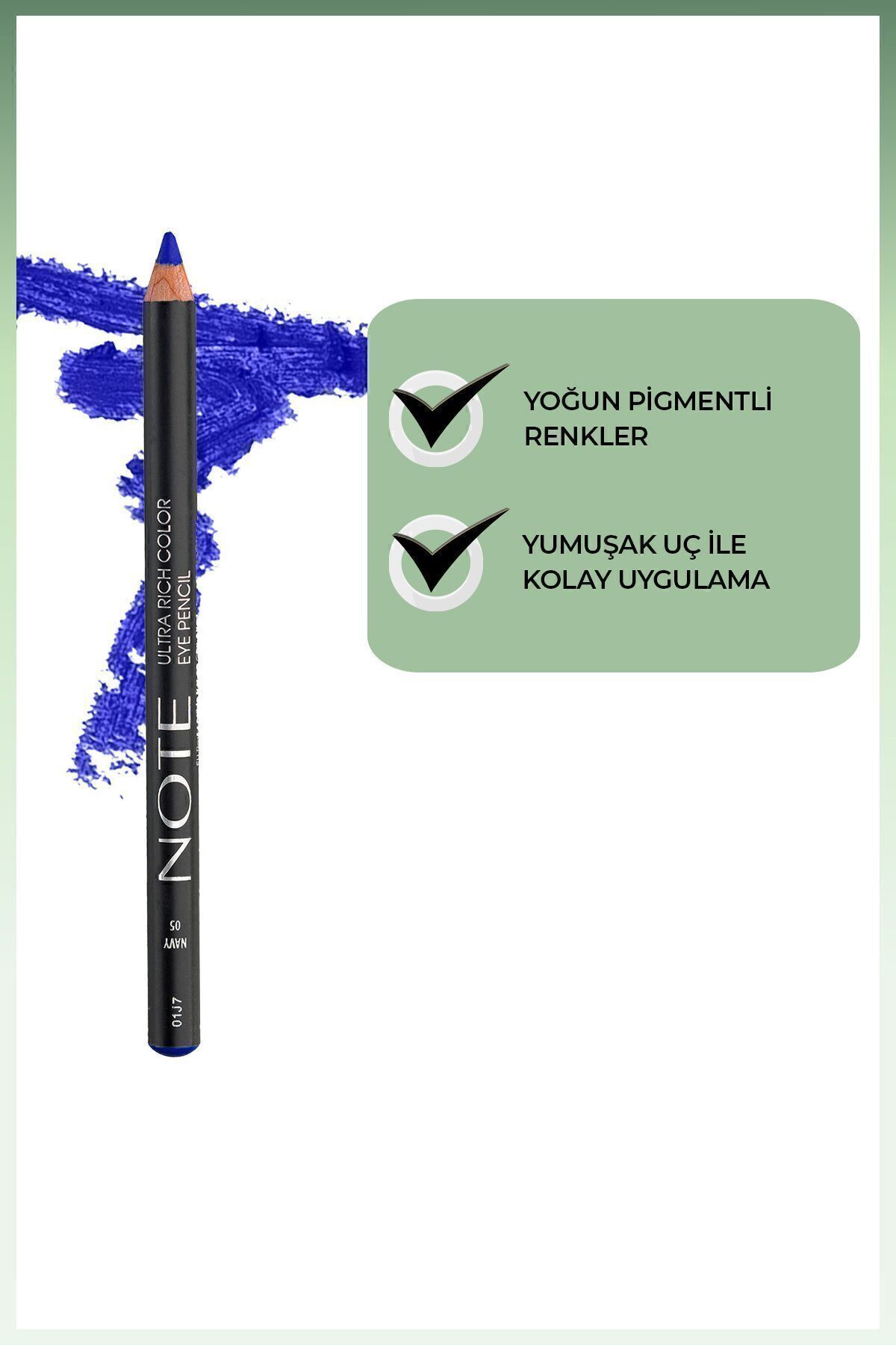 NOTE ULTRA RİCH COLOR GÖZ KALEMİ  NAVY 05-