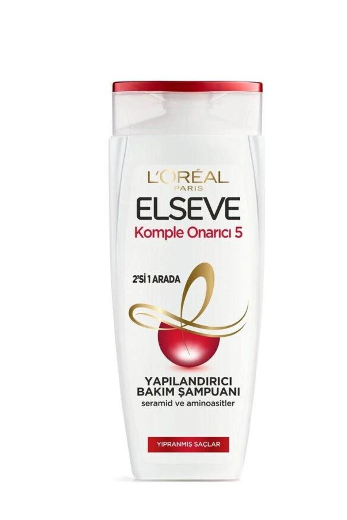Elseve Komple Onarıcı 5 2'si 1 Arada Yapılandırıcı Bakım Şampuanı 360 ml-