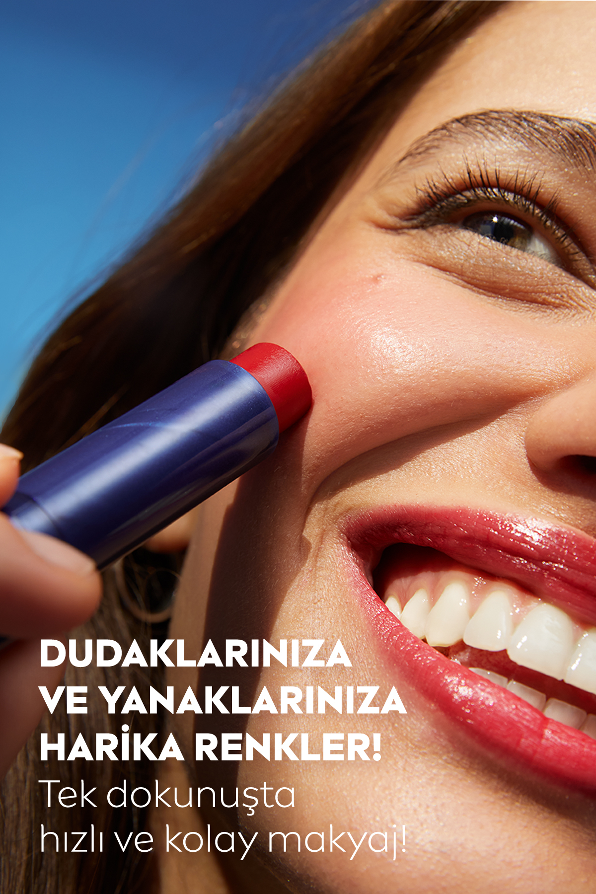 NIVEA RENKLİ DUDAK BAKIM KREMİ,KIRMIZI,4,8GR,NEMLENDİRME,SPF30,DOĞAL YAĞLAR,E-