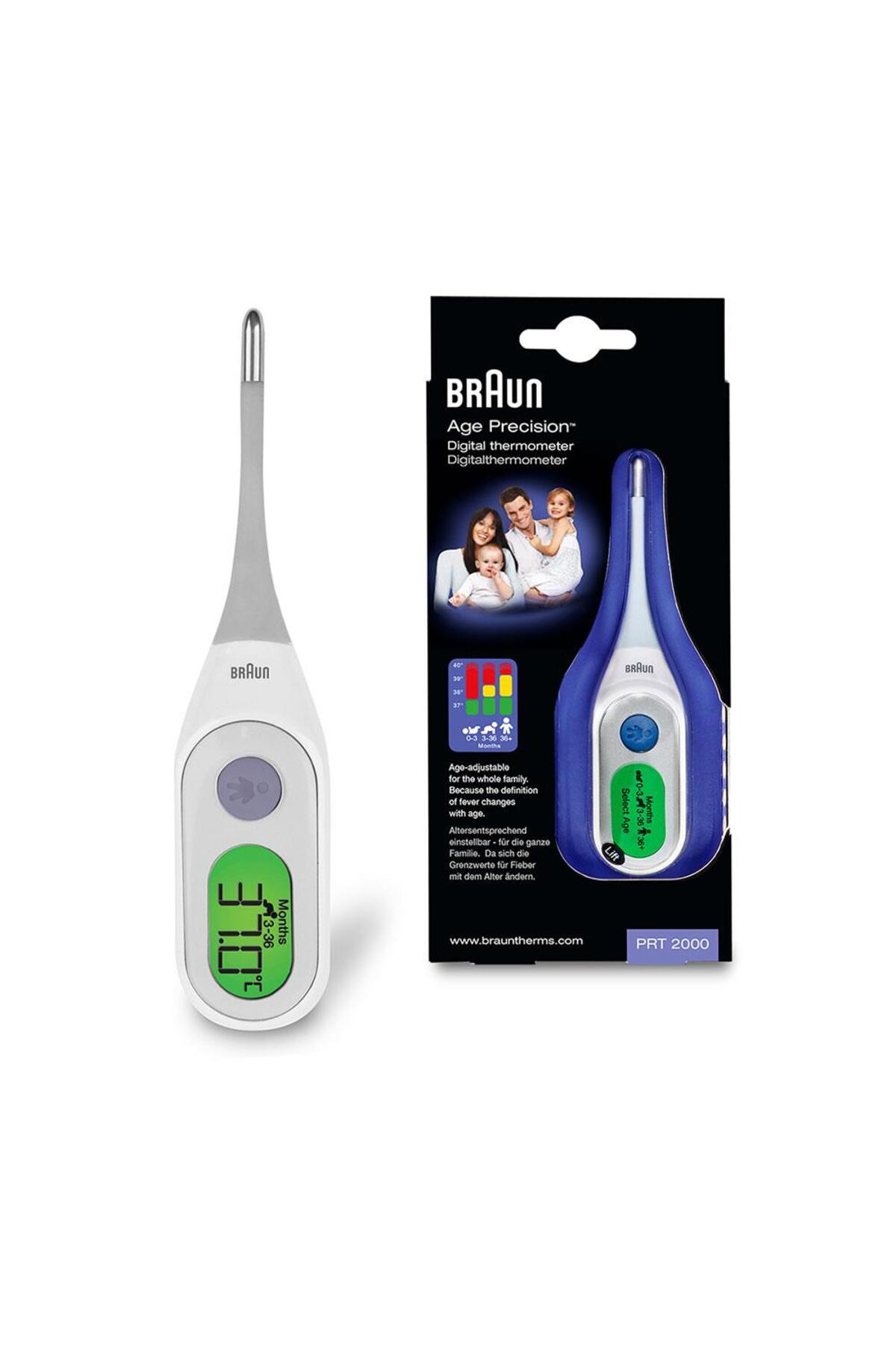 BRAUN PRT 2000 DİJİTAL KOLTUK ALTI ATEŞ ÖLÇER-