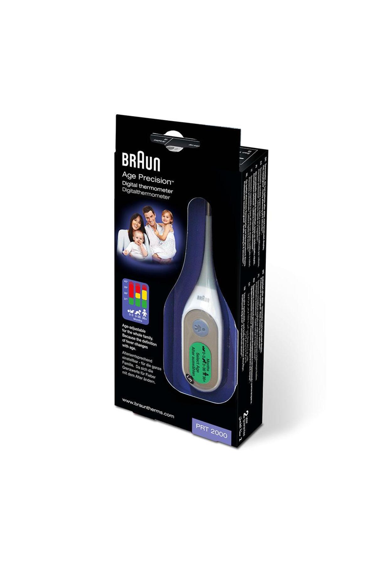 BRAUN PRT 2000 DİJİTAL KOLTUK ALTI ATEŞ ÖLÇER-