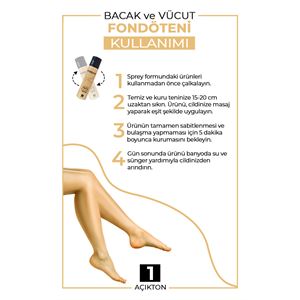 BEBAK BACAK FONDÖTENİ NO:1 LİGHT AÇIK TON 75 ML-