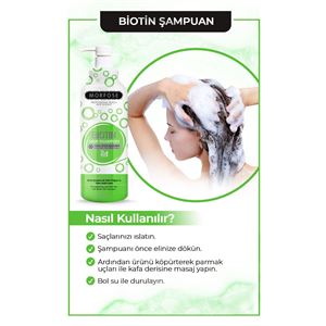 MORFOSE BİOTİN IÇEREN SAÇ ŞAMPUANI 1000 ML-