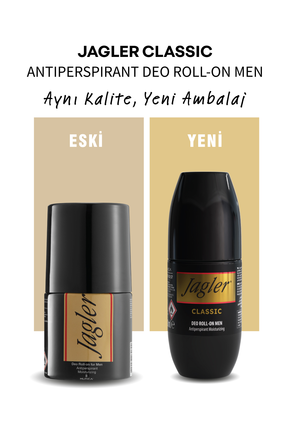 JAGLER CLASSİC ERKEK ROLL-ON (50 ML)-