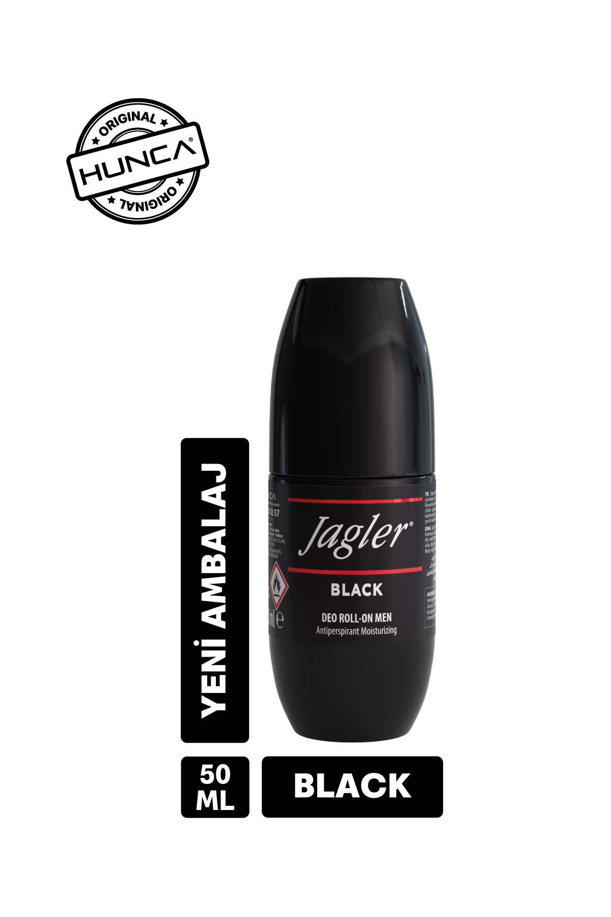 JAGLER MAN ROLL-ON BLACK 50 ML-
