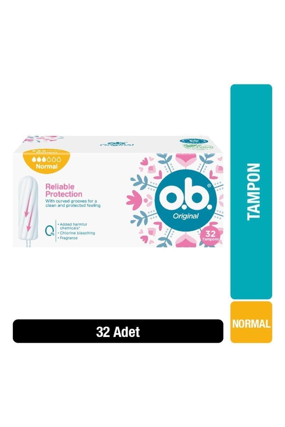 o.b. Original Normal Tampon 32'li Paket-
