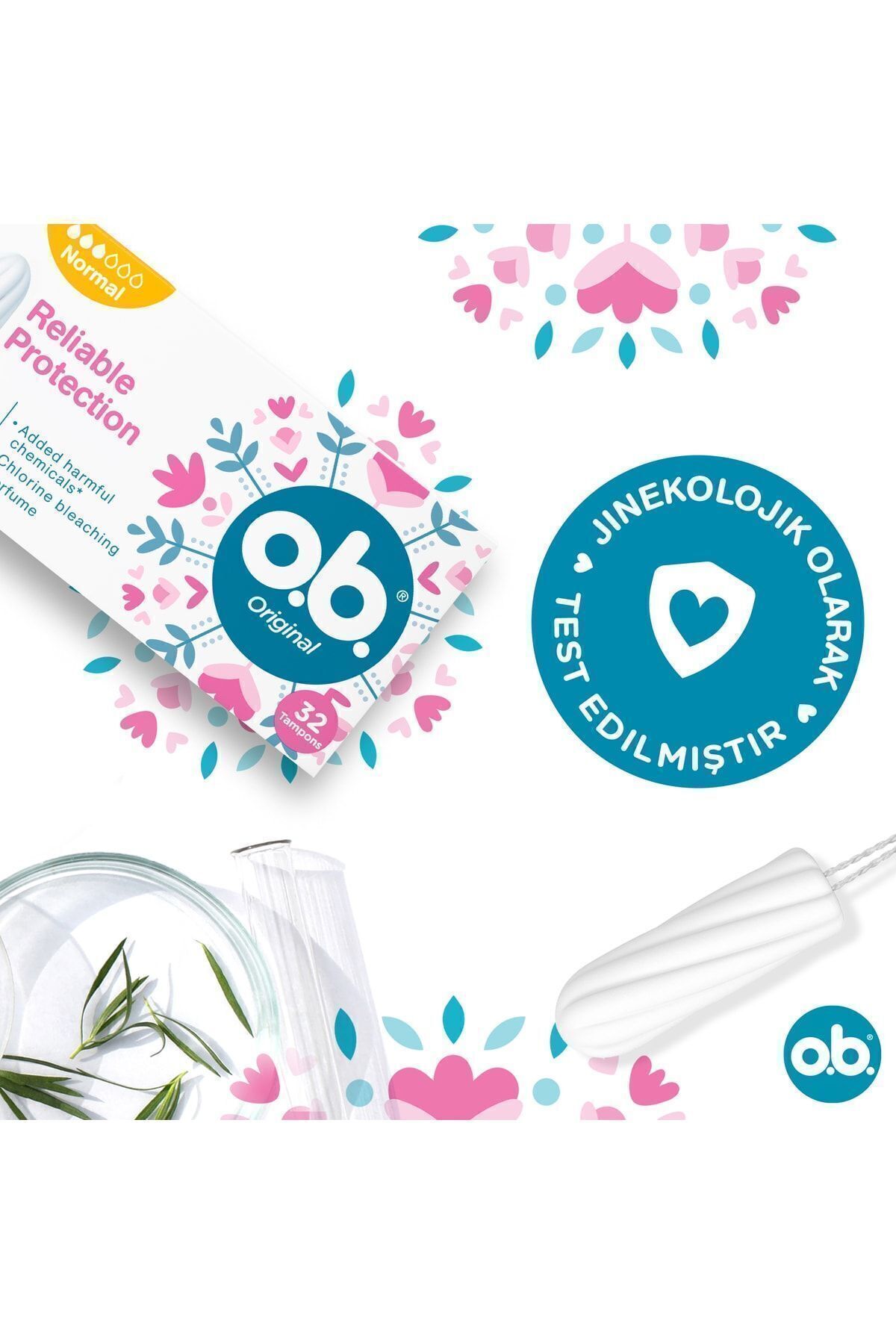 o.b. Original Normal Tampon 32'li Paket-