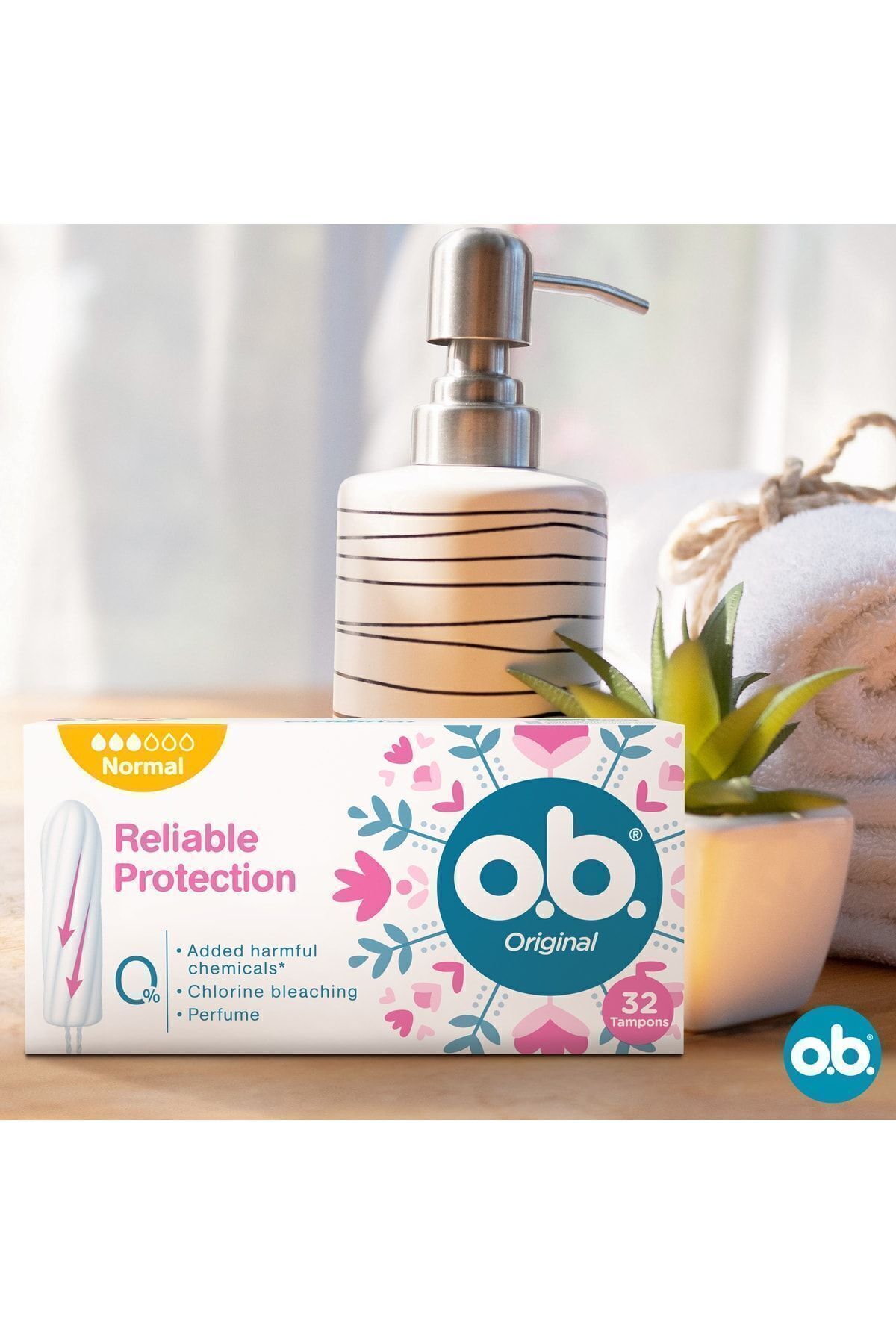 o.b. Original Normal Tampon 32'li Paket-