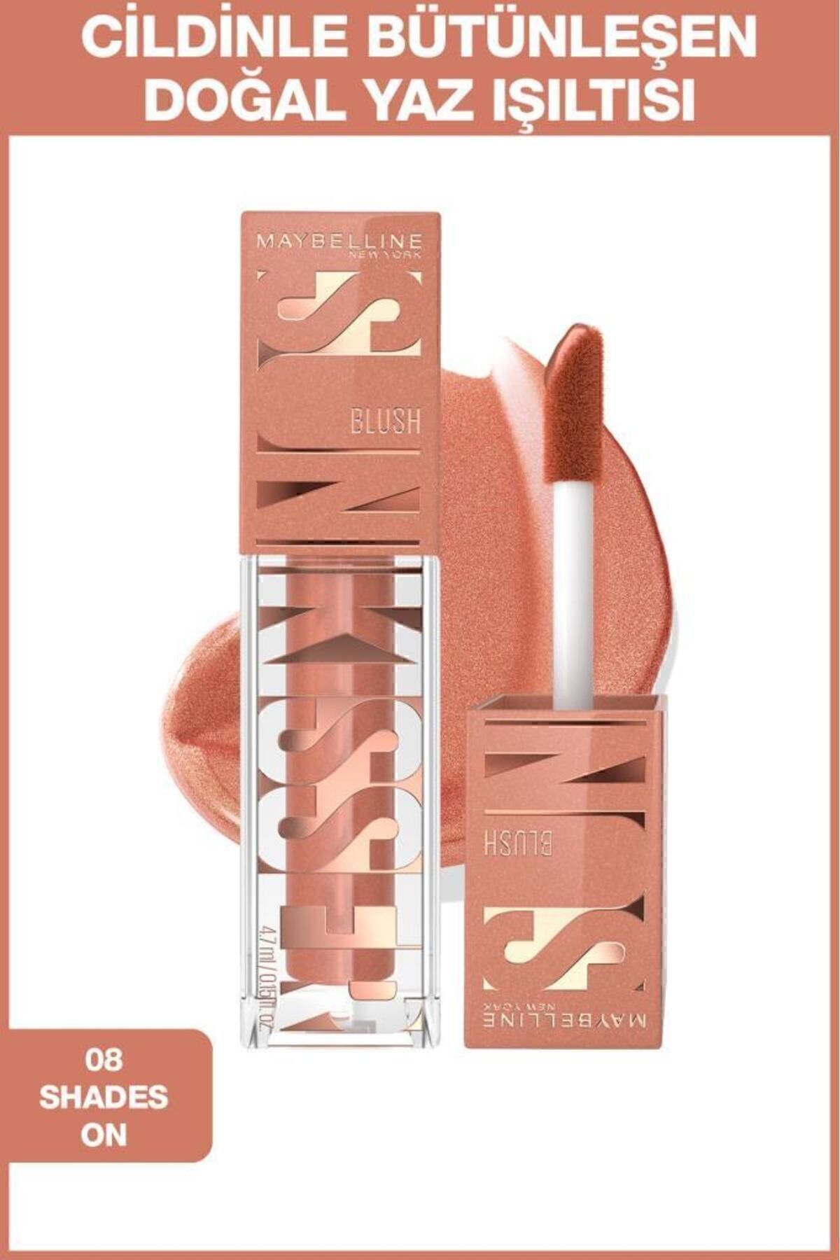 Maybelline New York Sunkisser Likit Allık- 08 Shades On-