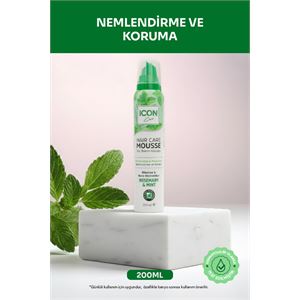 İcon Care Saç Bakım Köpüğü 200 ml Rosemary&Mint-