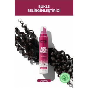 İcon Care Saç Köpüğü 200ml Curl Define-