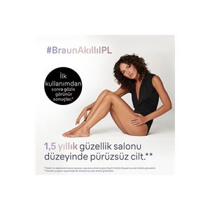 Braun IPL Skin i·expert, Evde Tüy Alma, Ücretsiz Uygulama, Çanta, Gillette Venus, 3 Başlık, PL7253-