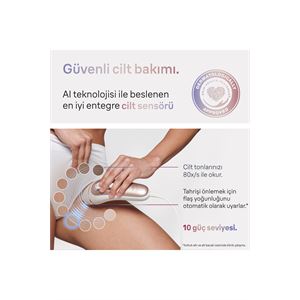 Braun IPL Skin i·expert, Evde Tüy Alma, Ücretsiz Uygulama, Çanta, Gillette Venus, 3 Başlık, PL7253-
