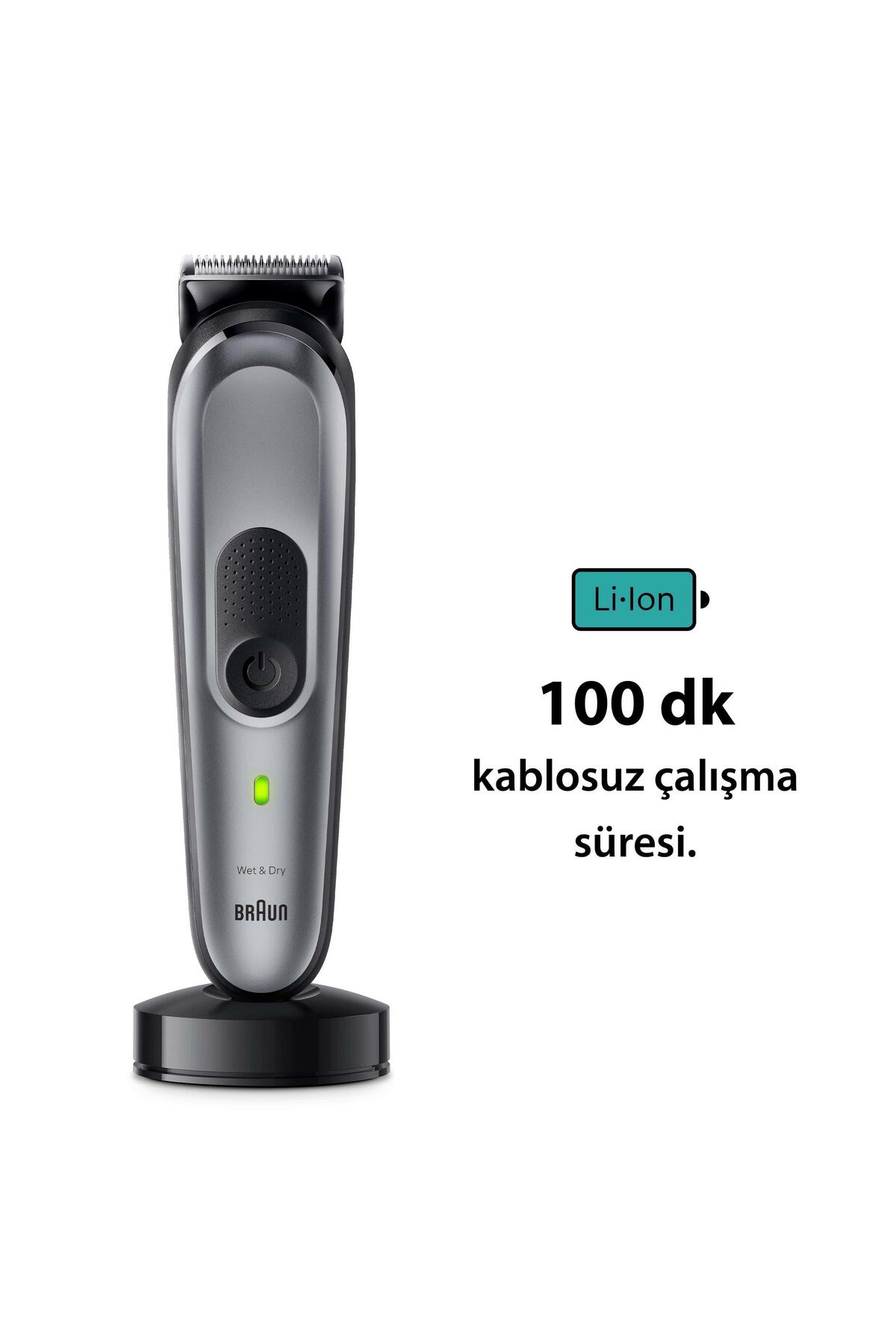 Braun Series 7 MGK7420 Hepsi Bir Arada Şekillendirme Seti 10u 1 Arada Erkek Bakım-