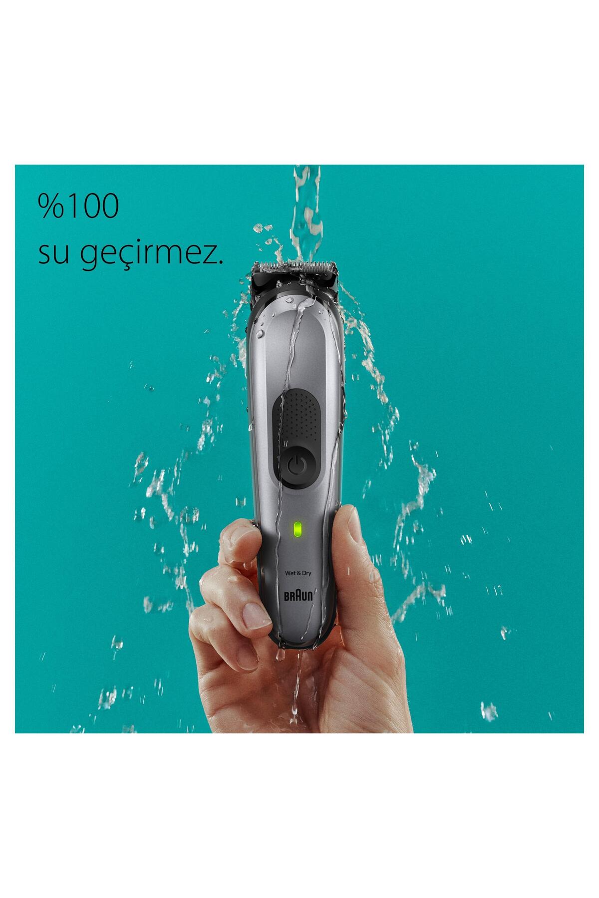 Braun Series 7 MGK7420 Hepsi Bir Arada Şekillendirme Seti 10u 1 Arada Erkek Bakım-