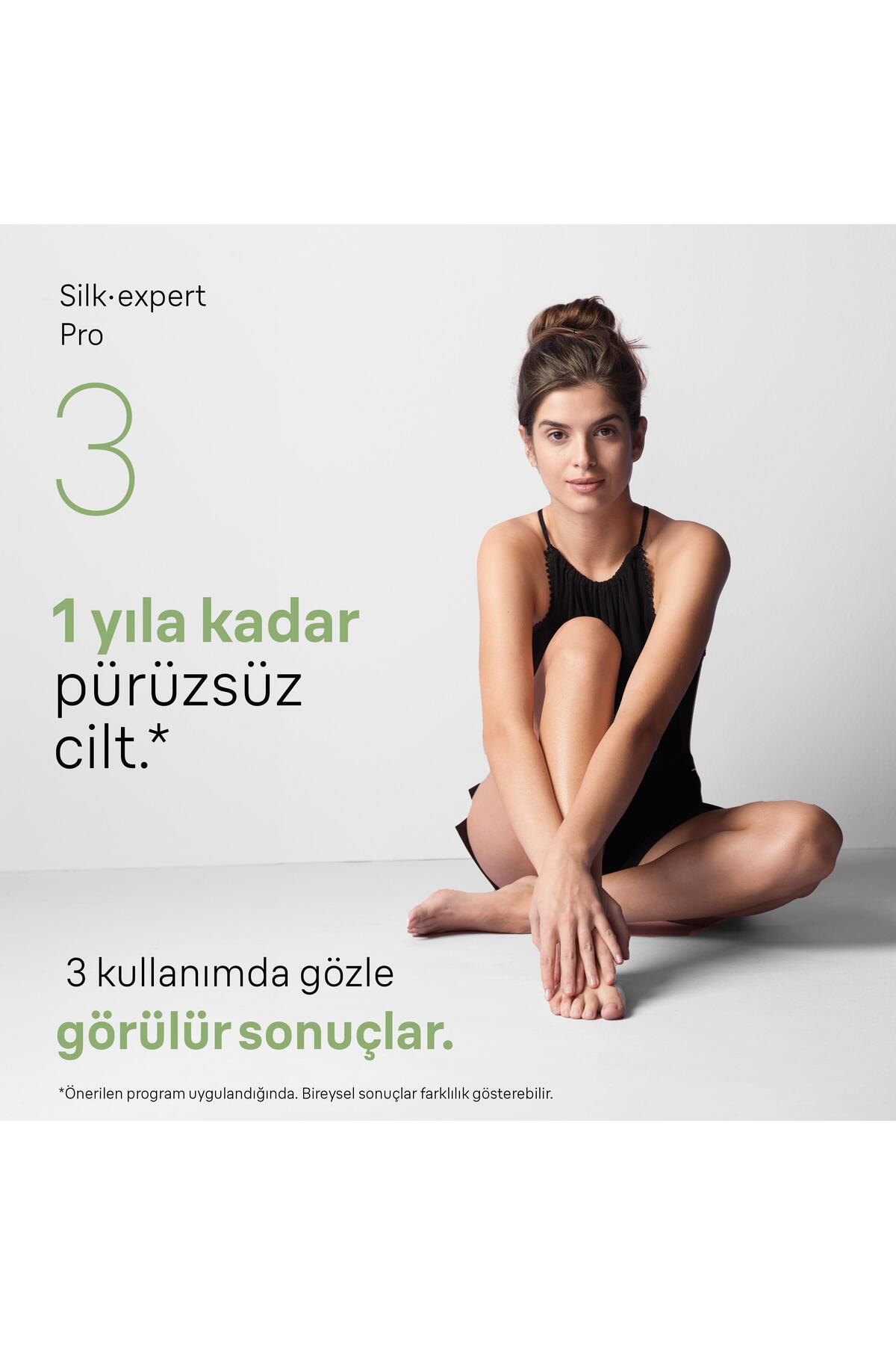 Braun IPL Silk·expert Pro 3, Evde Tüy Alma, Çanta, Venus Tıraş Makinesi, 2 Başlık ile, PL3132-