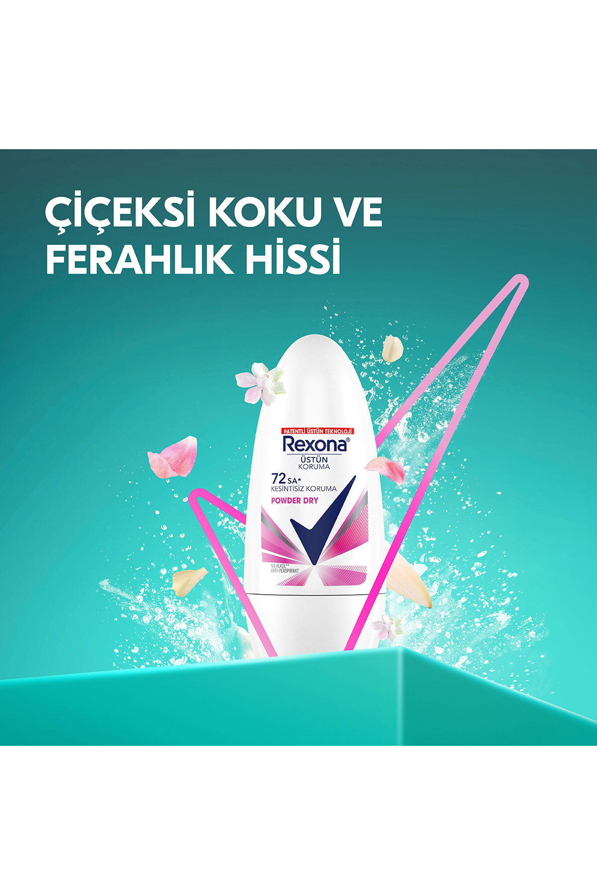 Rexona Powder Dry Kadın Roll-on Deodorant 50 ml-