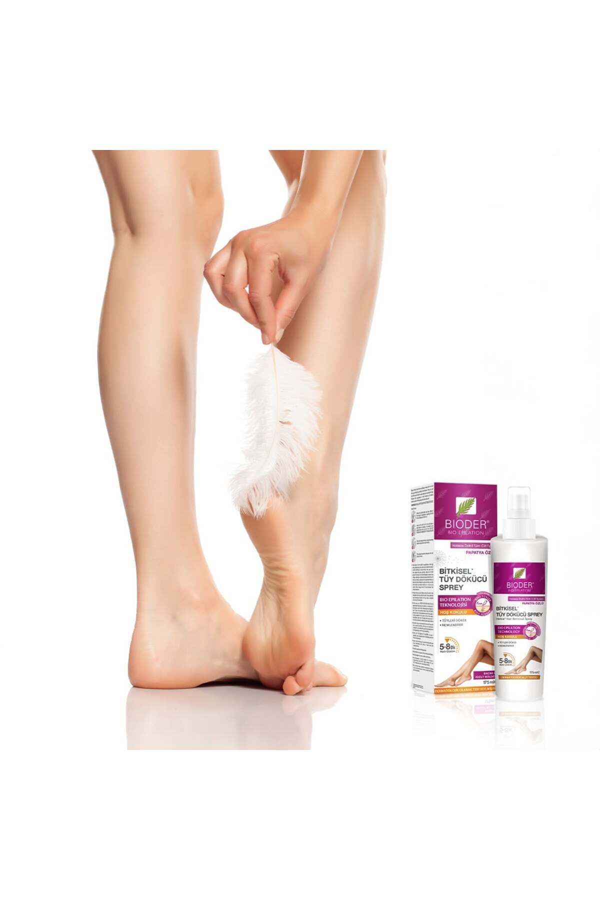 BİODER BİTKİSEL TÜY DÖKÜCÜ SPREY 175 ML-