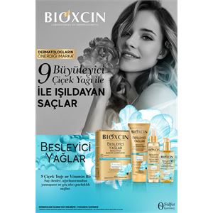 BİOXCİN BESLEYİCİ YAĞLAR SIVI SAÇ KREMİ 200 ML - SÜLFATSIZ. KURU VE YIPRANMIŞ SAÇLAR SAÇ DÖKÜLME KARŞITI-