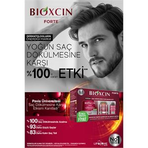 BİOXCİN FORTE YOĞUN BAKIM KİTİ (TABLET-ŞAMPUAN-SERUM) YOĞUN SAÇ DÖKÜLMESİ SETİ-