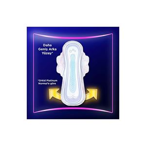 ORKİD PLATİNUM GECE EKSTRA PLUS (BOY 5) 8 ADET HİJYENİK PED-