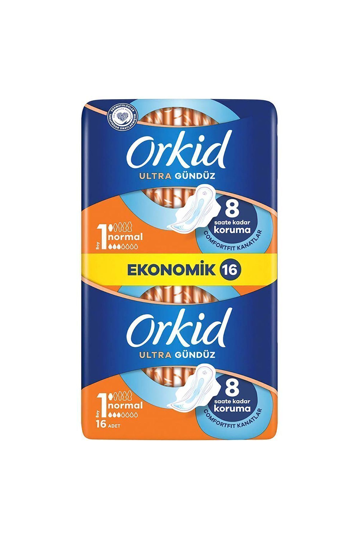 ORKİD ULTRA NORMAL (BOY 1) 16 ADET HİJYENİK PED-