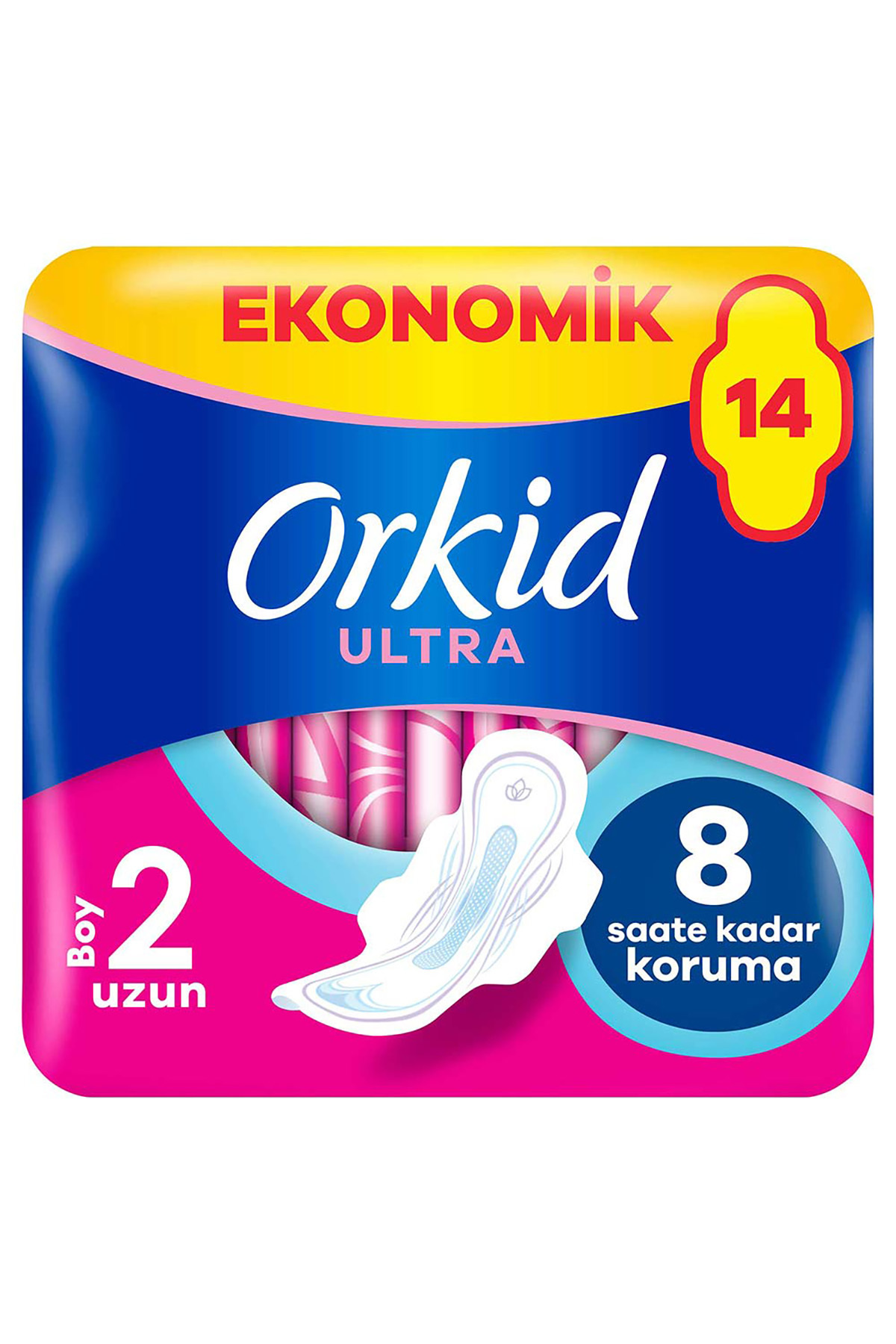 ORKİD ULTRA UZUN (BOY 2) 14 ADET HİJYENİK PED-