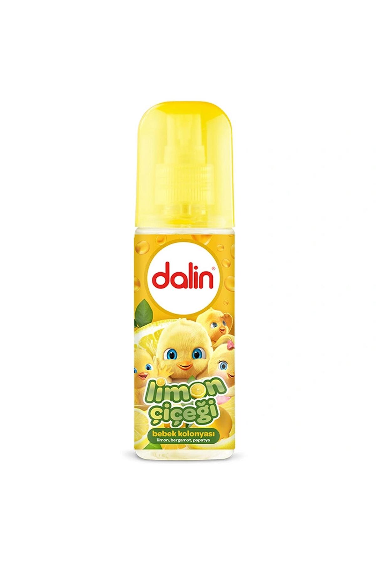 DALİN BEBEK KOLONYASI 150ML LİMON ÇİÇEĞİ (LİMON-BERGOMAT-PAPATYA)-