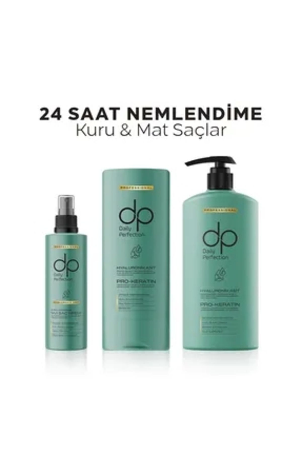 DP DAİLY PERFECTİON HYALURONİK ASİT DURULANMAYAN SIVI SAÇ KREMİ 180 ML-