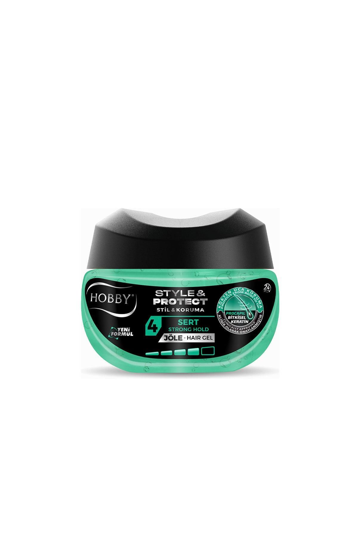 HOBBY SAÇ JÖLESİ SERT TUTUŞ 250 ML-