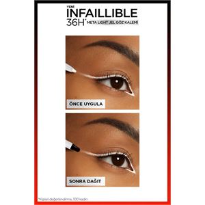 LOREAL PARİS INFAİLLİBLE META LİGHT JEL GÖZ KALEMİ - BRİGHT NUDE-