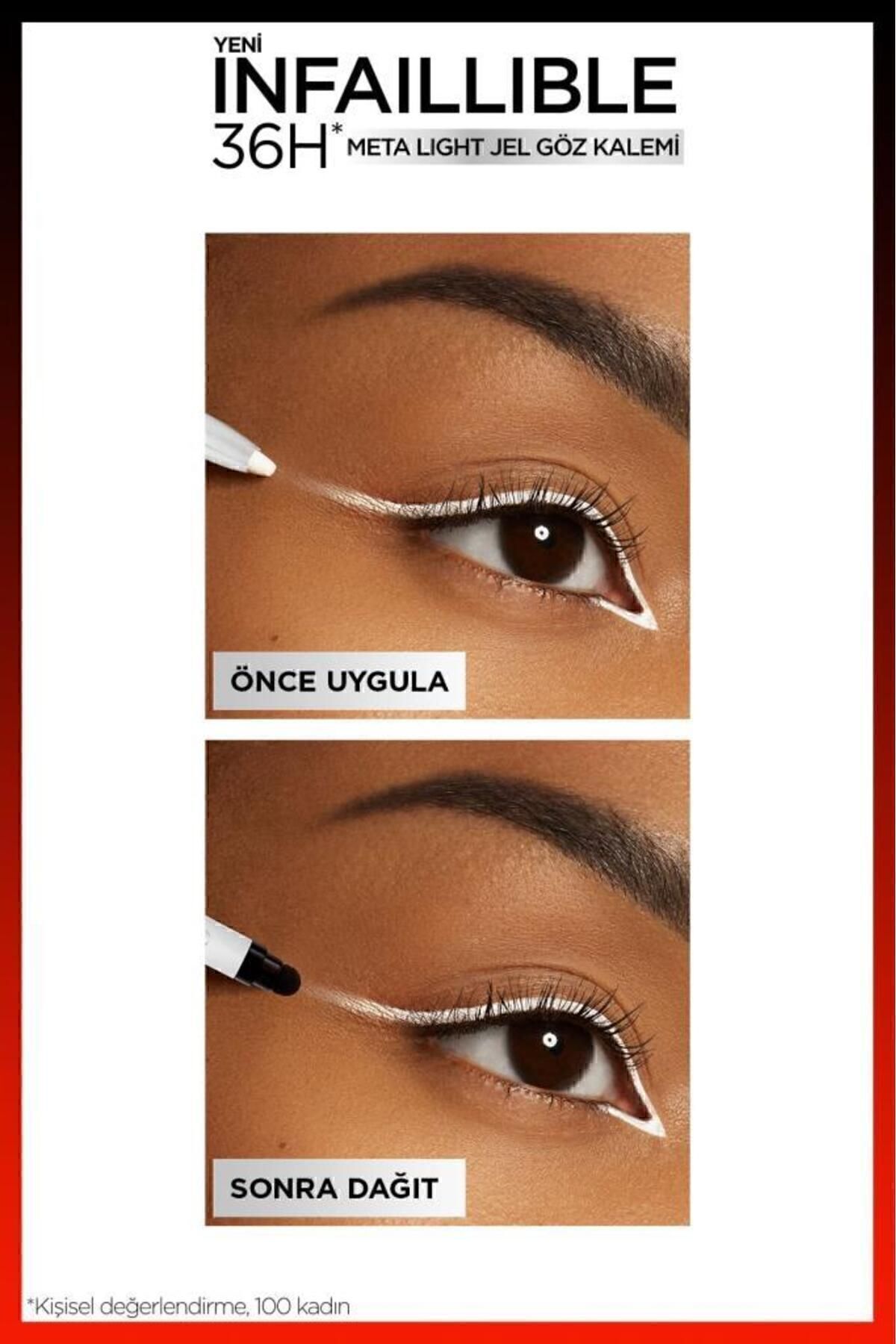 LOREAL PARİS INFAİLLİBLE META LİGHT JEL GÖZ KALEMİ - BRİGHT NUDE-