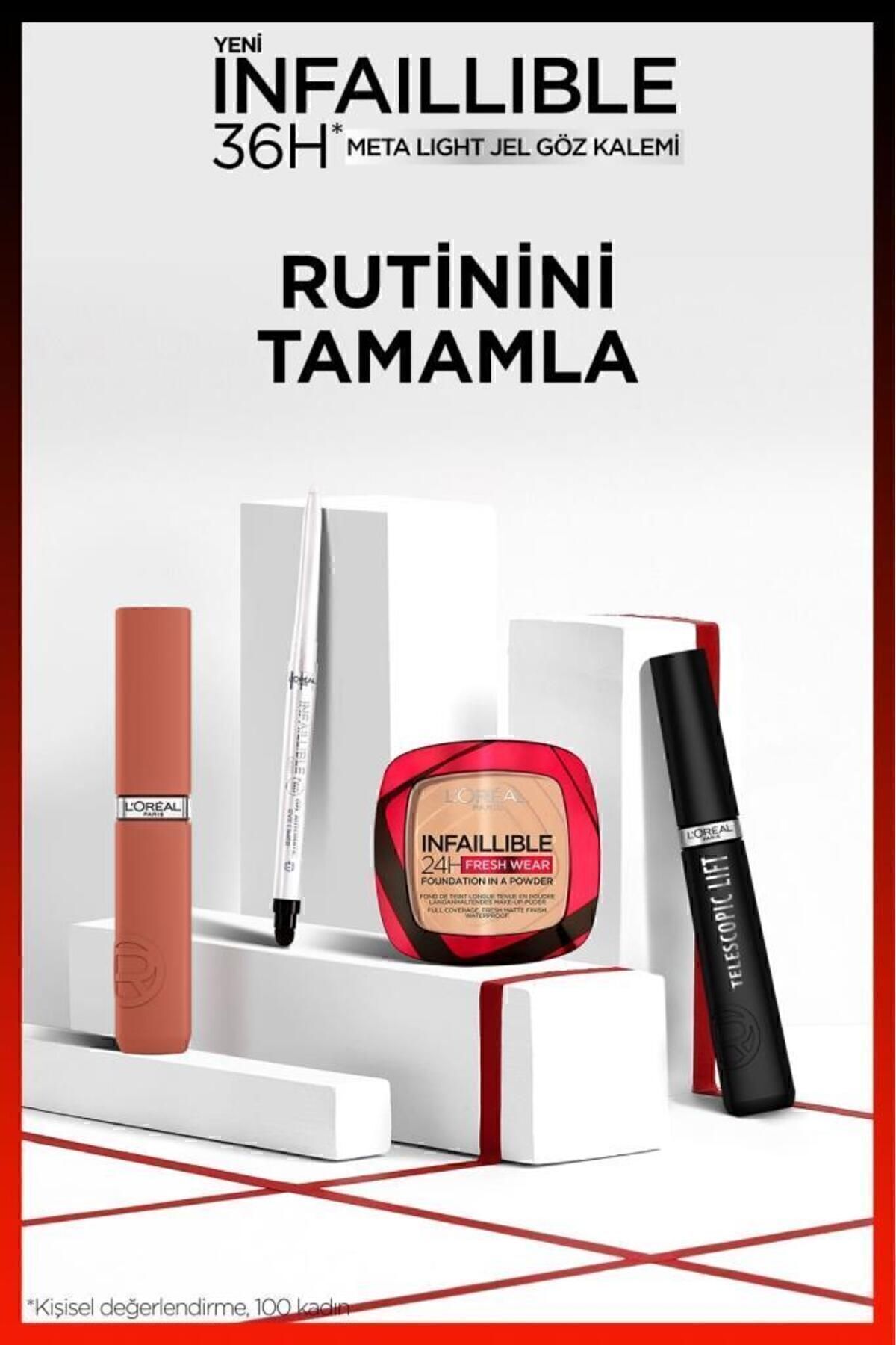 LOREAL PARİS INFAİLLİBLE META LİGHT JEL GÖZ KALEMİ - BRİGHT NUDE-